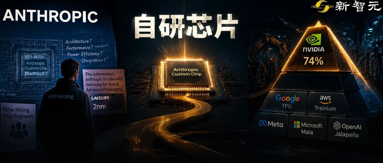Anthropic启动自研芯片 挖角OpenAI硬件工程师 洽谈三星2nm