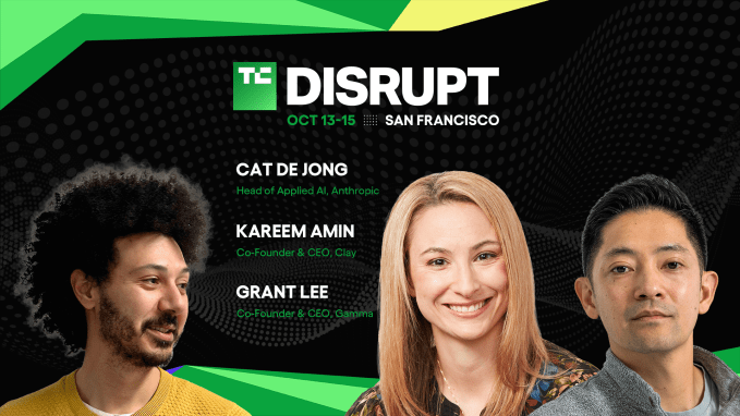 Anthropic、Gamma、Clay 将在 TechCrunch Disrupt 谈企业 AI 落地