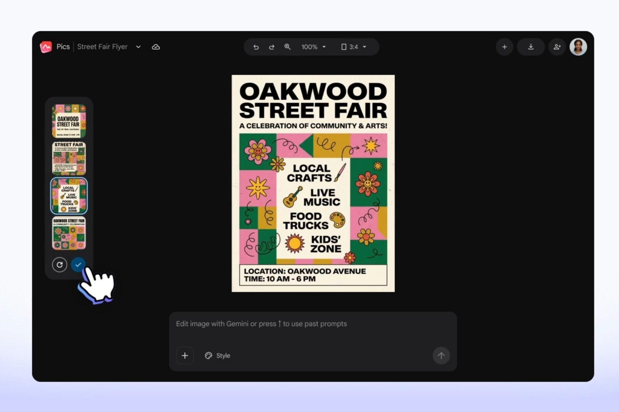 Google 发布 AI 图像工具 Pics，集成 Workspace 应用
