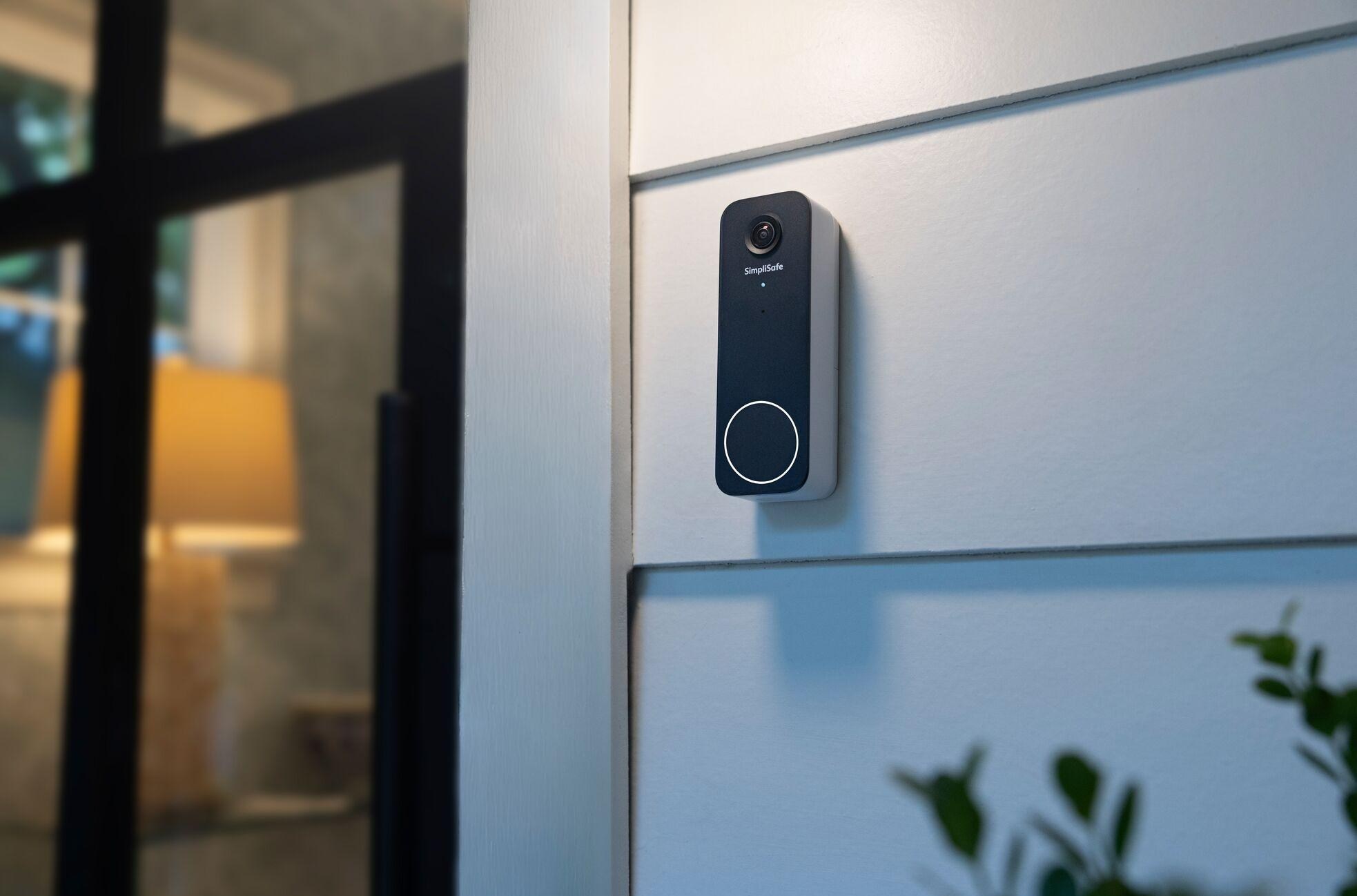 SimpliSafe 推出第二代可视门铃，真人保安可接入查看门前画面