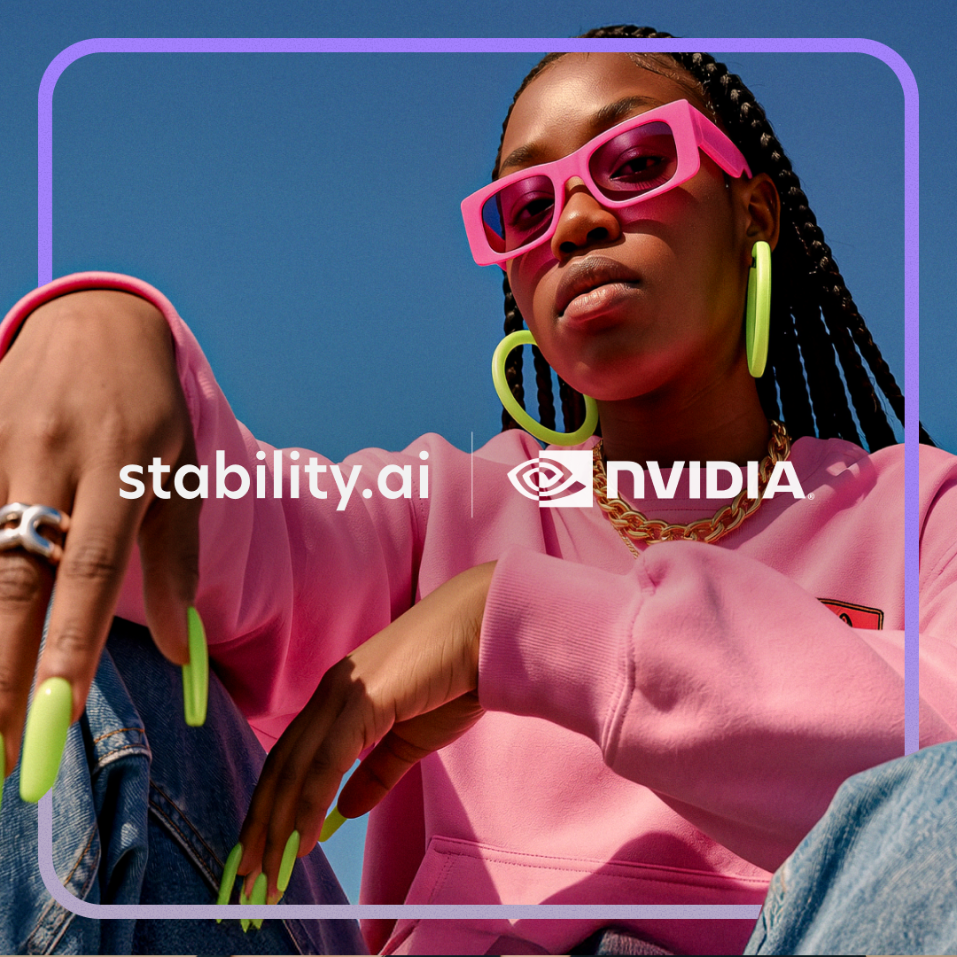 Stability AI 与 NVIDIA 携手推出 Stable Diffusion 3.5 NIM 微服务，带来更快的性能和简化的企业部署