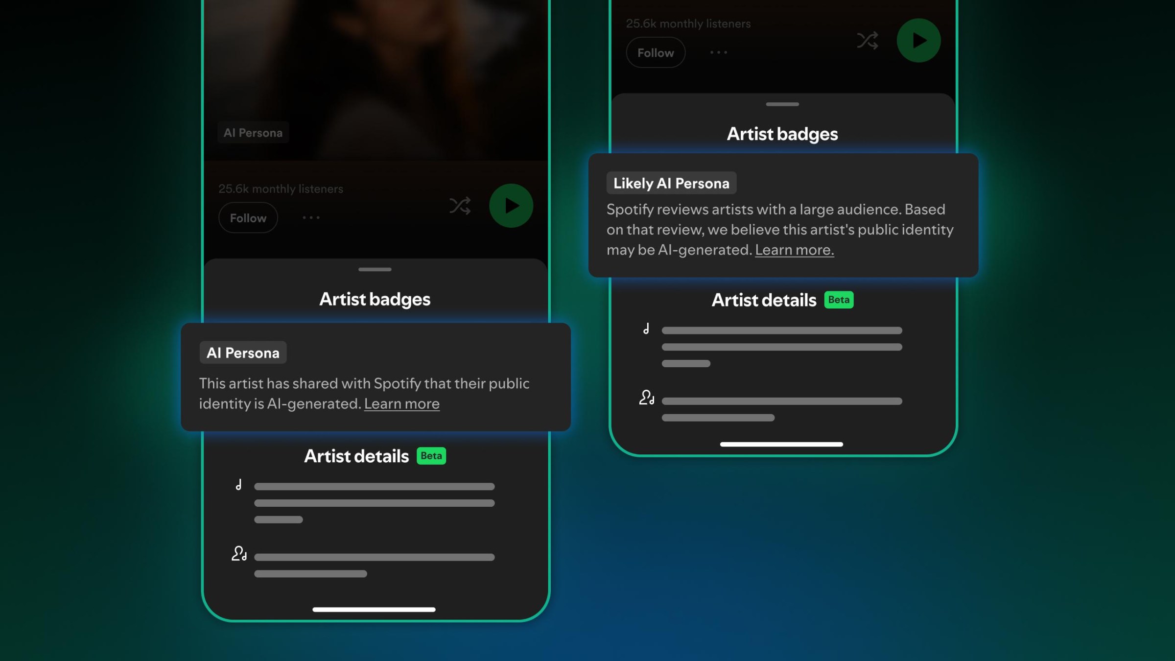Spotify 将标注 AI 艺人并停止推荐其音乐
