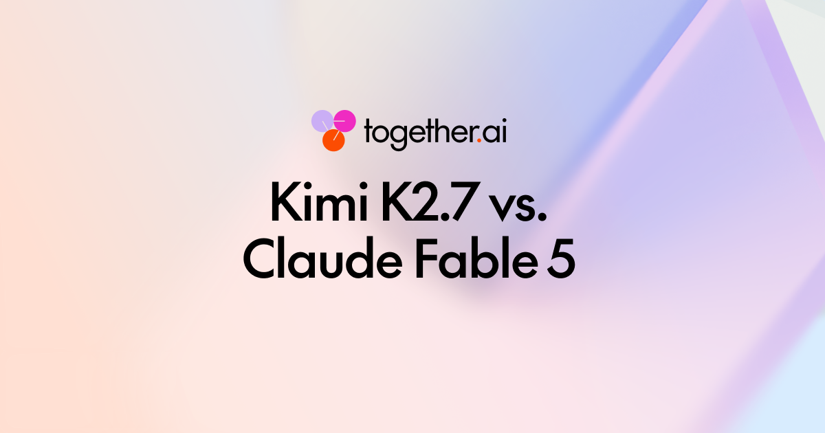 Kimi K2.7 Code 与 Claude Fable 5 对比：成本降低 94% 的着陆页