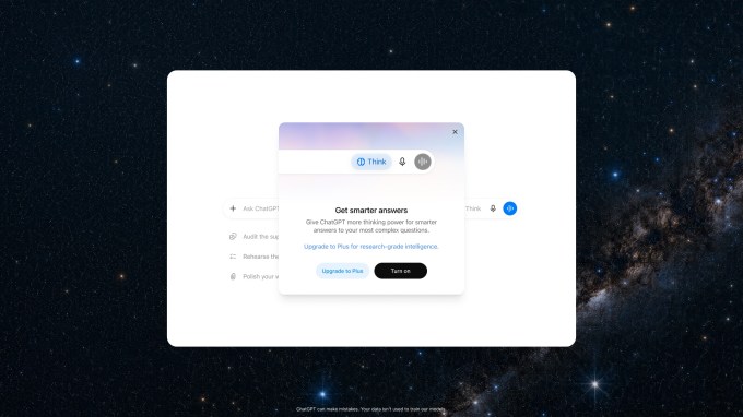 OpenAI 取消 ChatGPT 免费版文本聊天次数限制
