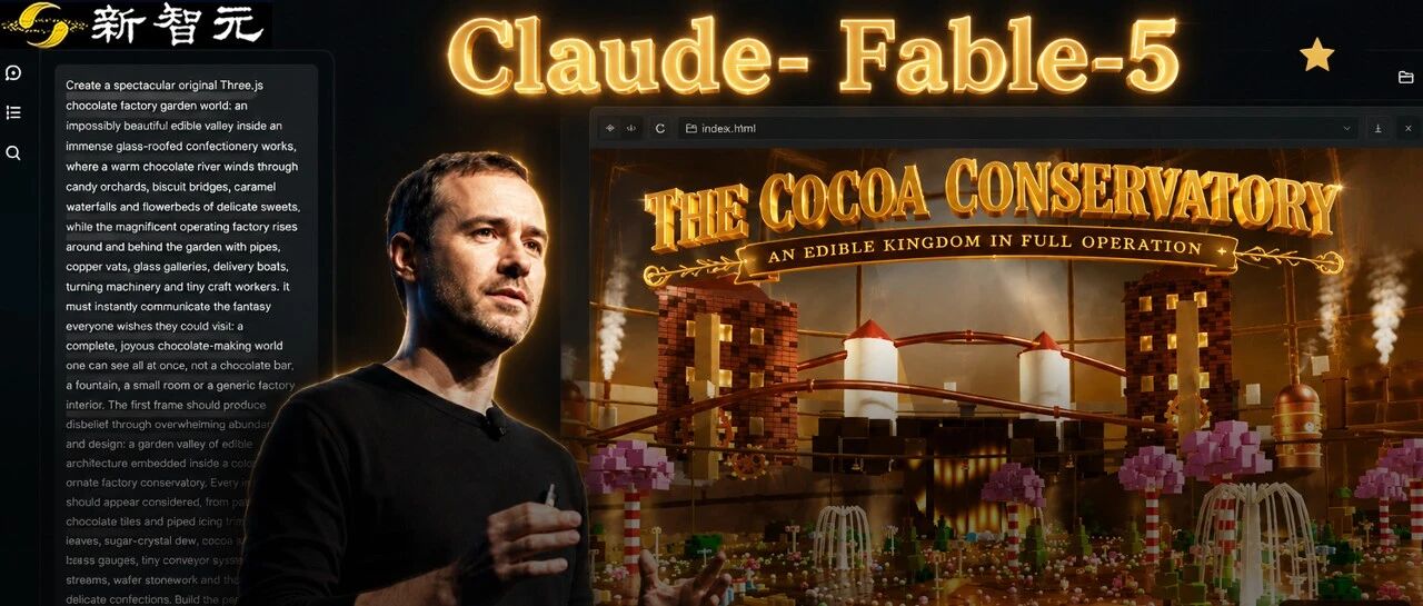 Fable 5 生成 63 个 3D 世界，Karpathy 惊叹模型理解力