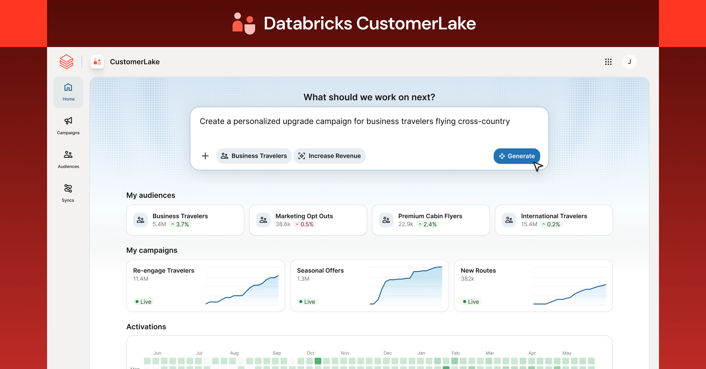 Databricks 推出嵌入平台的智能客户数据平台 CustomerLake