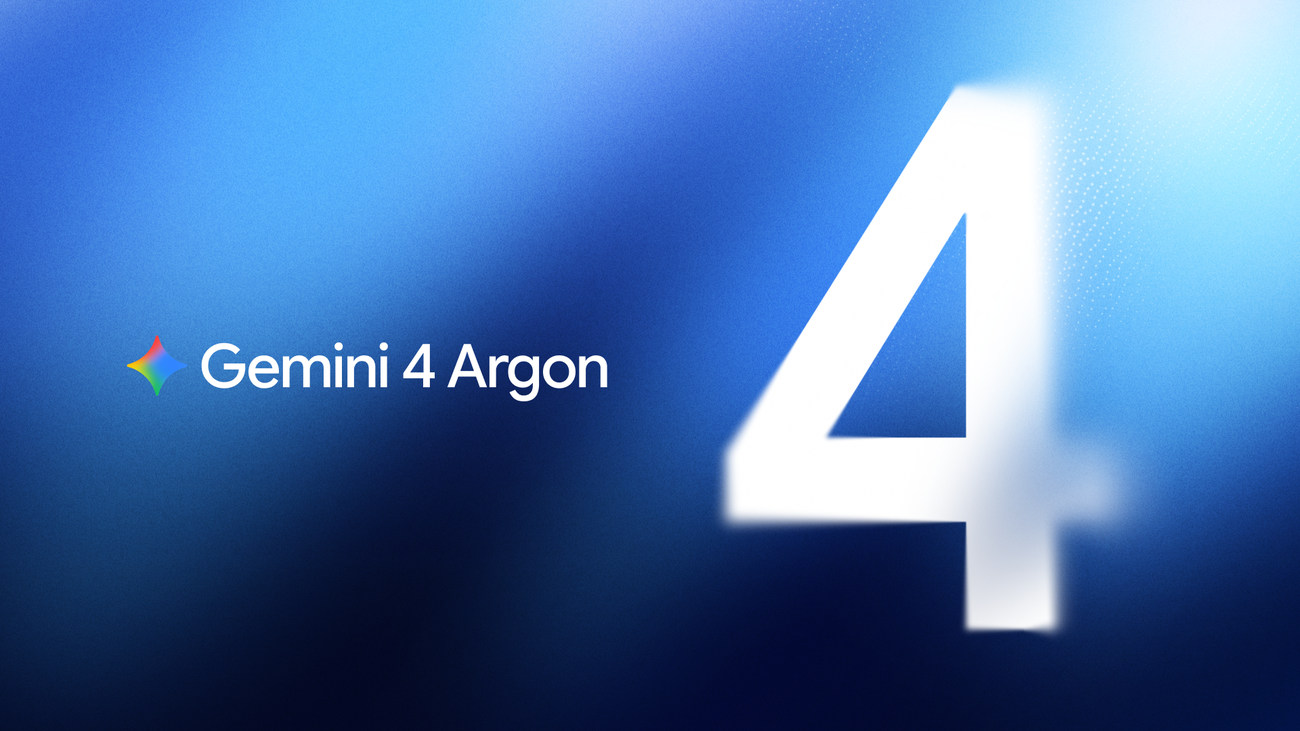 Google 发布 Gemini 4 Argon，输出上限提至 100 万 token