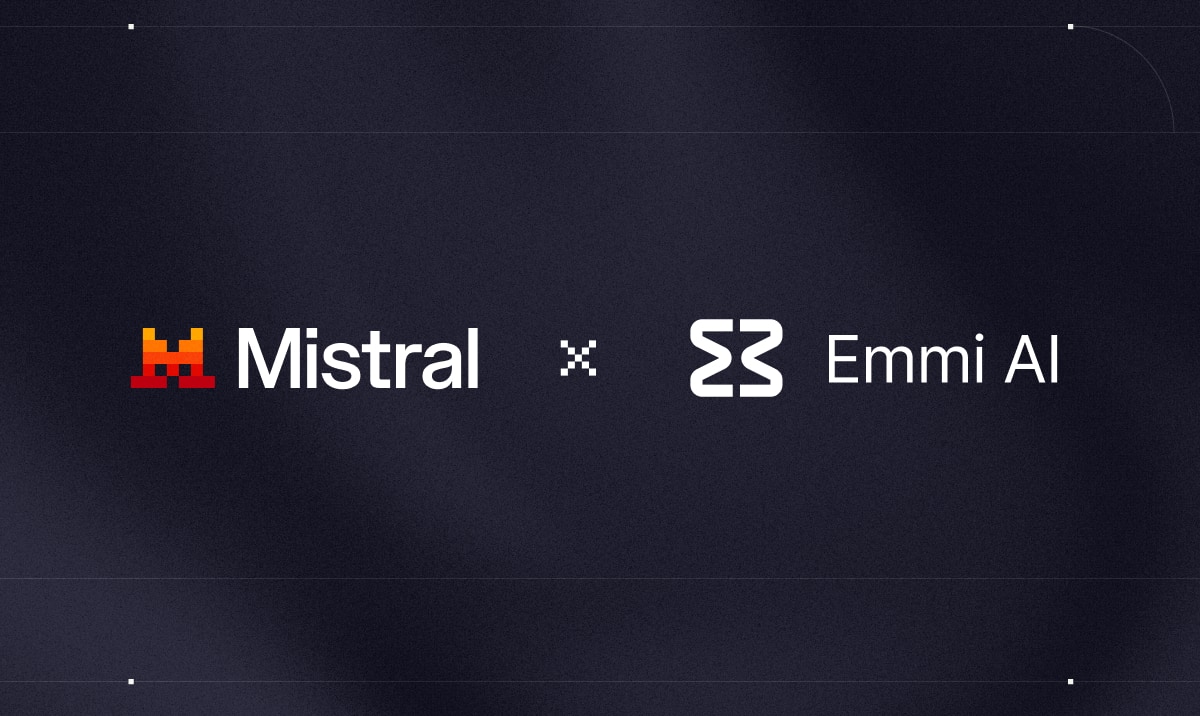 Emmi 加入 Mistral，加速 AI 原生产业
