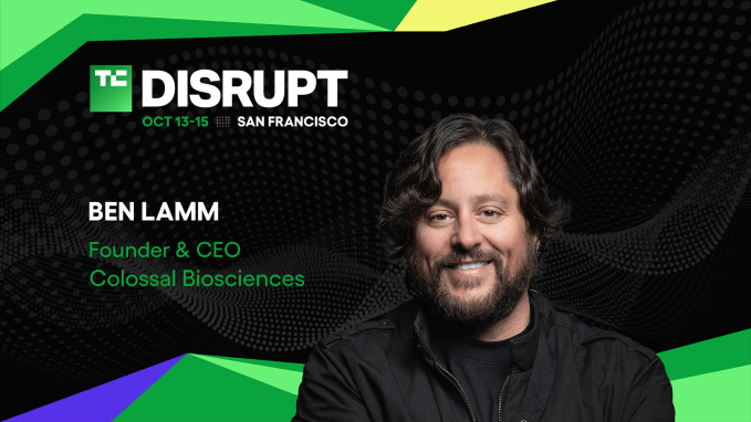 Colossal CEO 将在 TechCrunch Disrupt 谈 AI 与物种复活