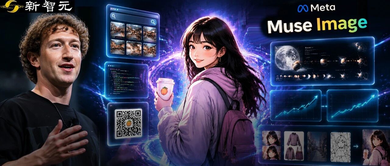 Meta 发布图像模型 Muse Image，支持自我修正与社交数据调用