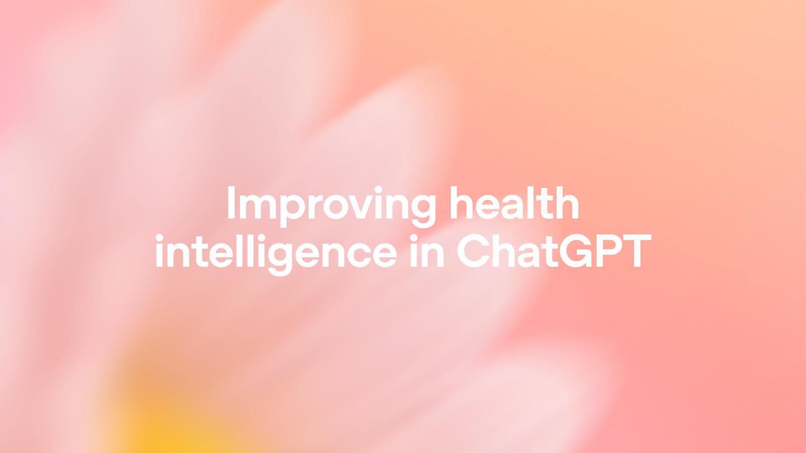 GPT-5.5 Instant 提升 ChatGPT 健康回复能力