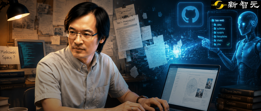 陶哲轩用AI迁移30年老主页，AI在其旧代码中发现两个bug