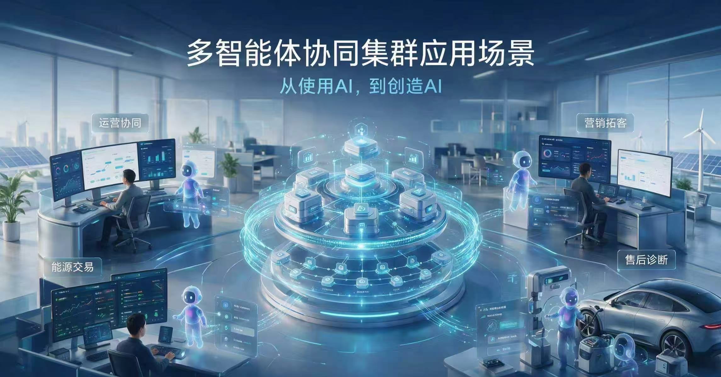 通付盾发布“大群空间”企业级AI多智能体协同系统