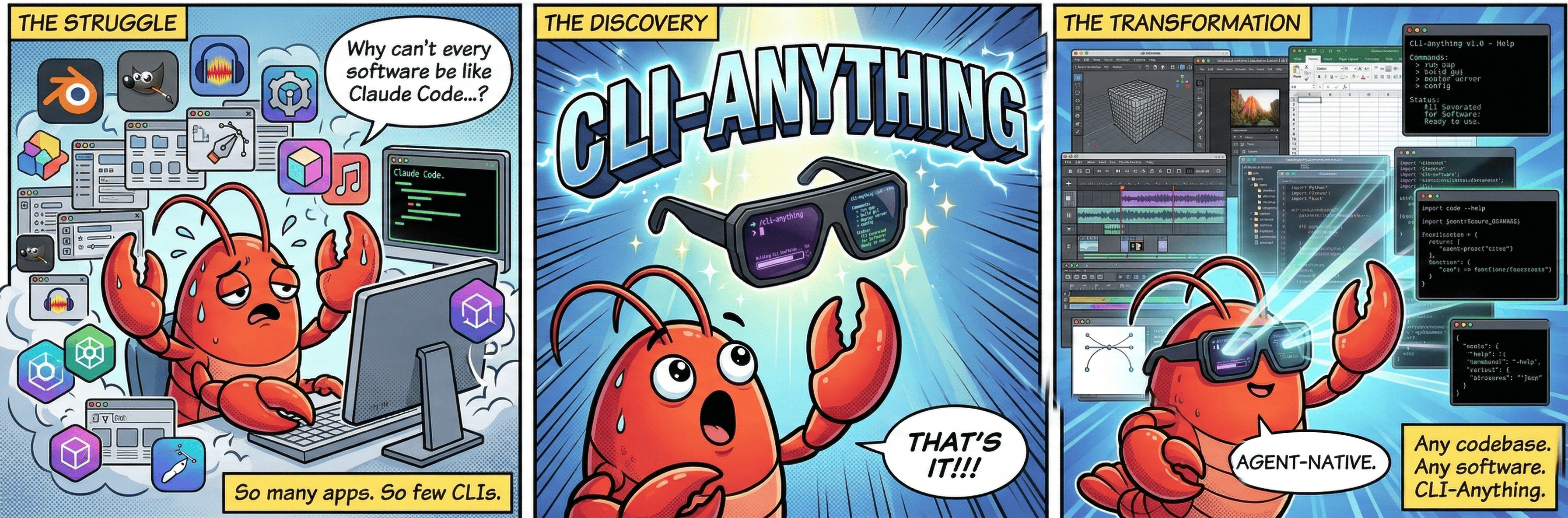 CLI-Anything 预告图