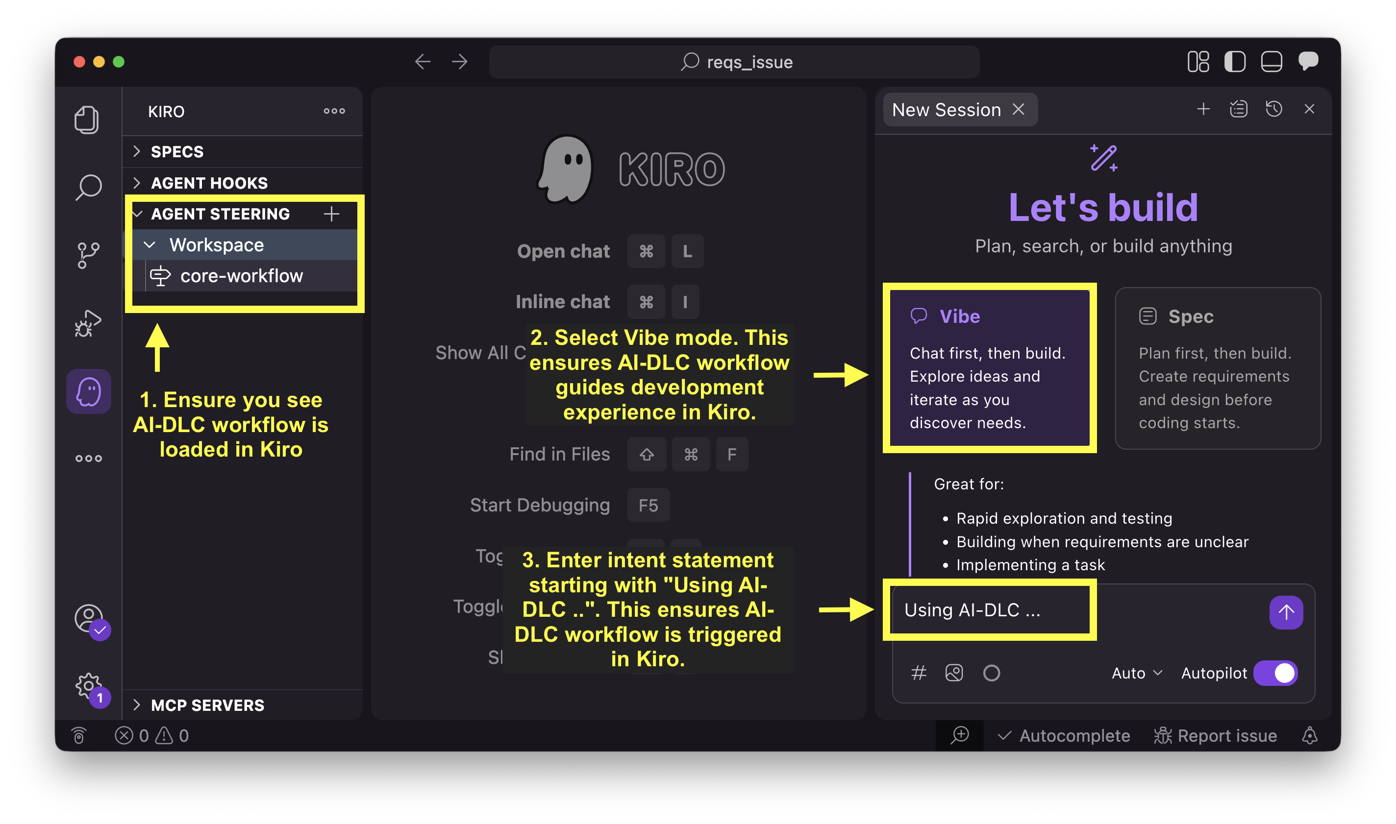Kiro IDE 中的 AI-DLC 规则