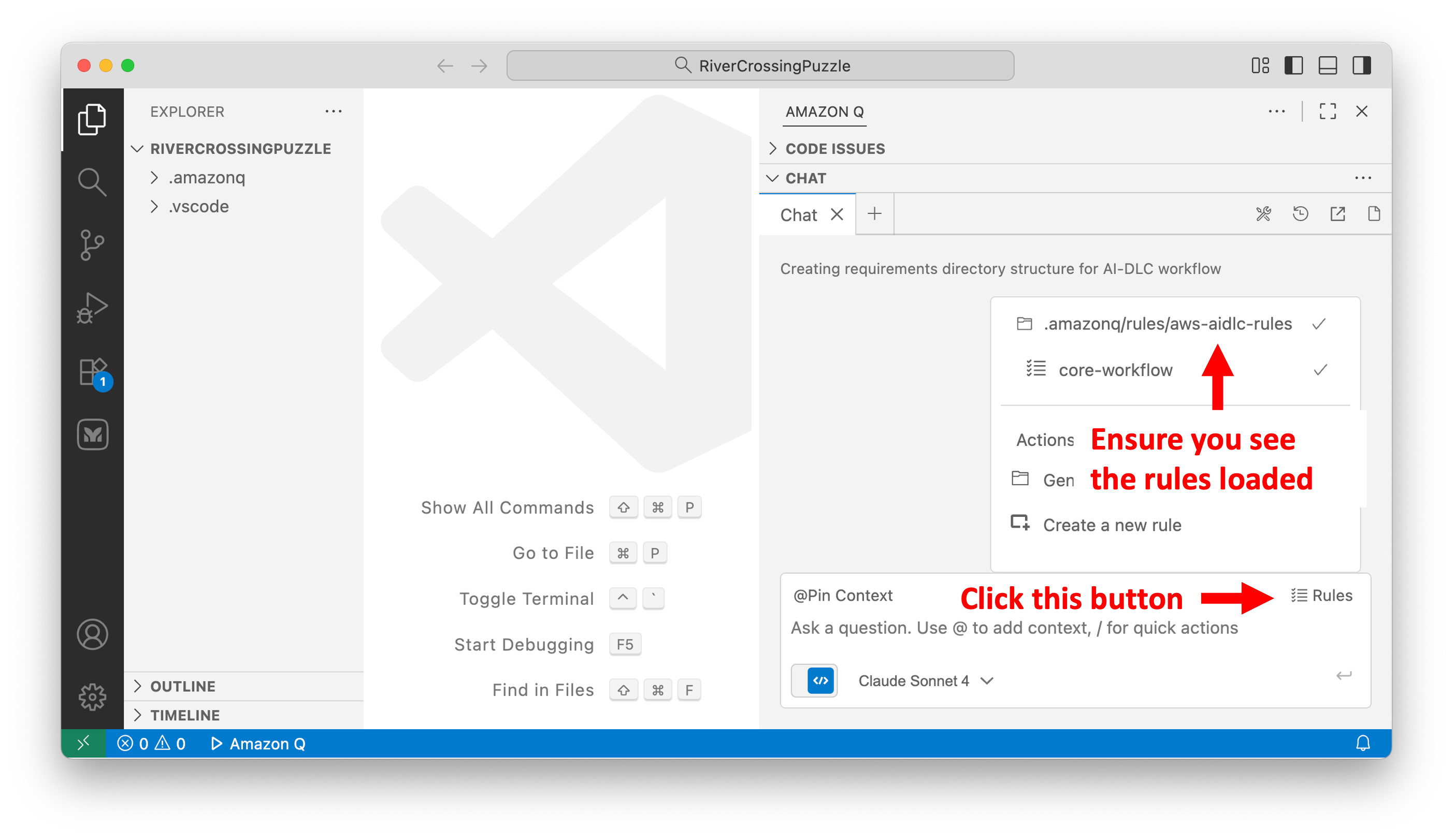 Q Developer IDE 插件中的 AI-DLC 规则