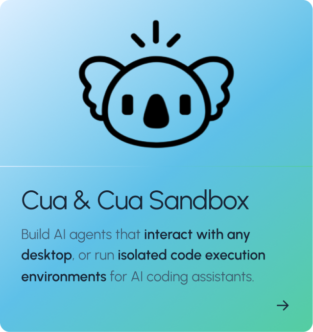 Cua 和 Cua Sandbox