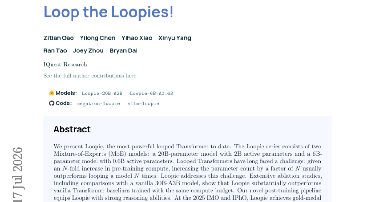 循环 Loopies!