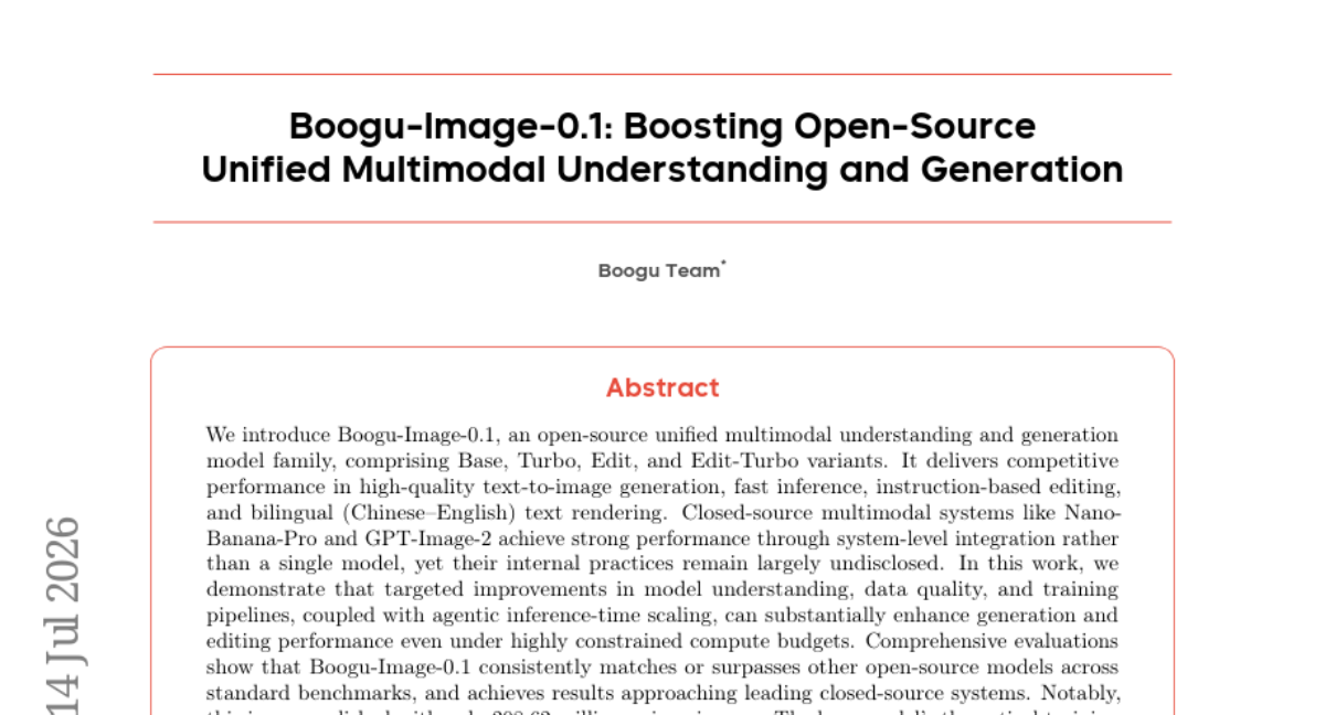 Boogu-Image-0.1: 提升开源统一多模态理解与生成