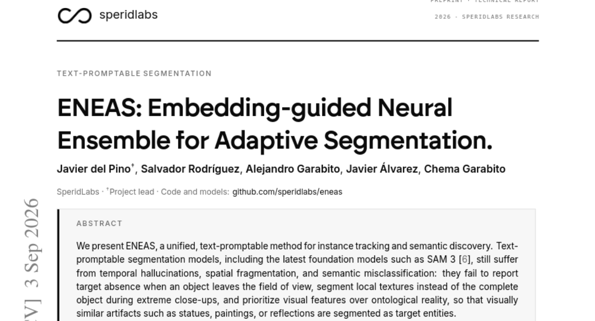 ENEAS: Embedding-guided Neural Ensemble for Adaptive Segmentation