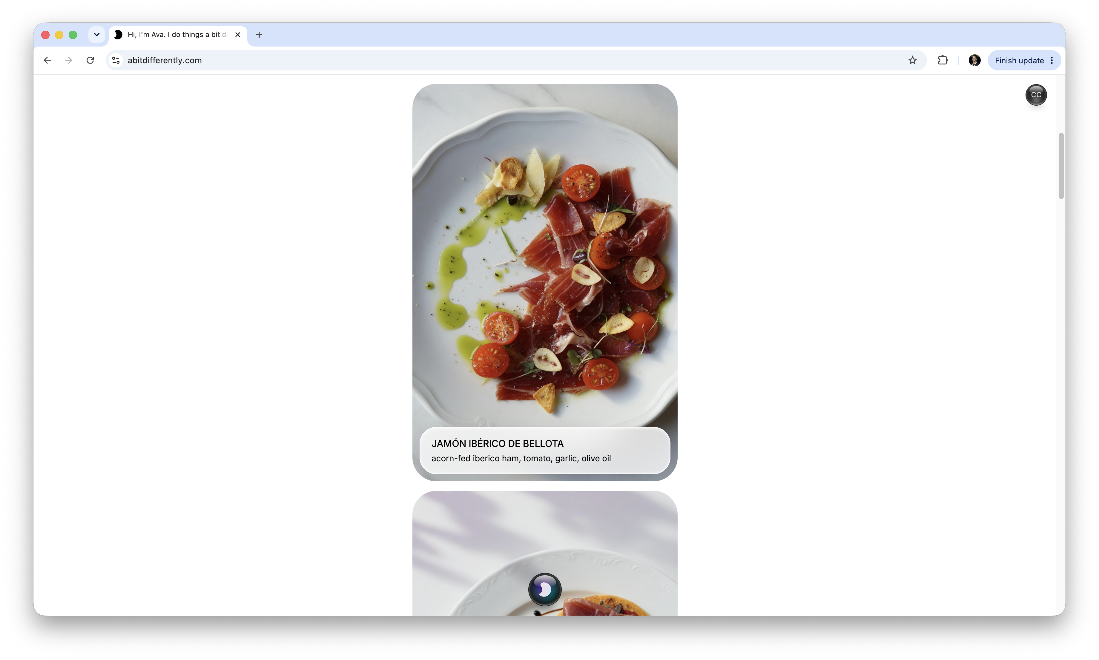 Restaurant Menu Visualizer