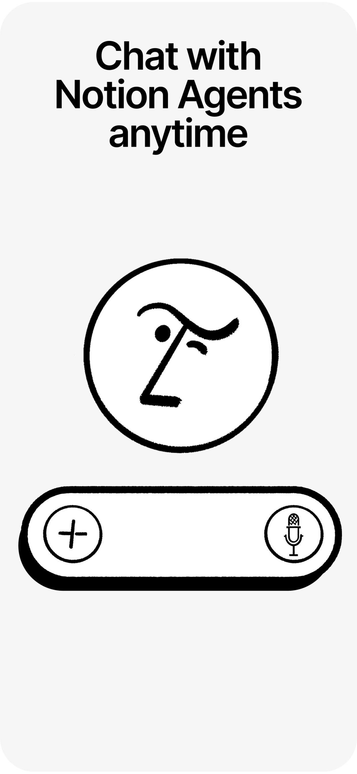 Notion Agents iOS app