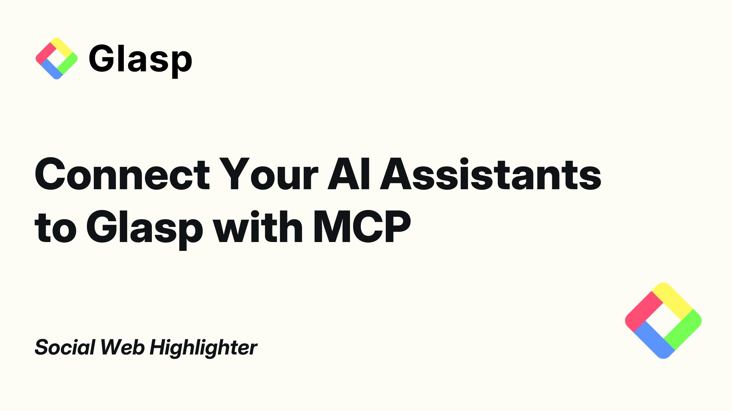 Glasp MCP Connector