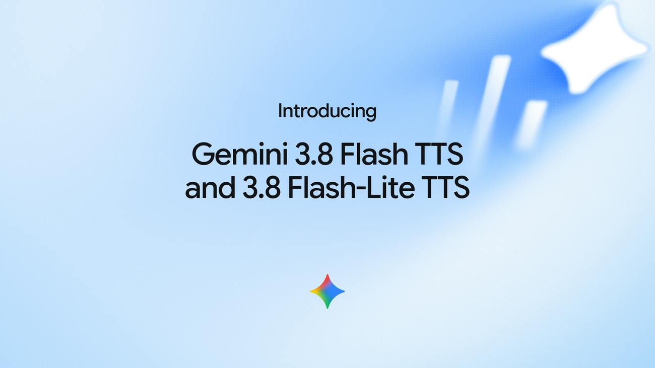 Gemini 3.8 text-to-speech models