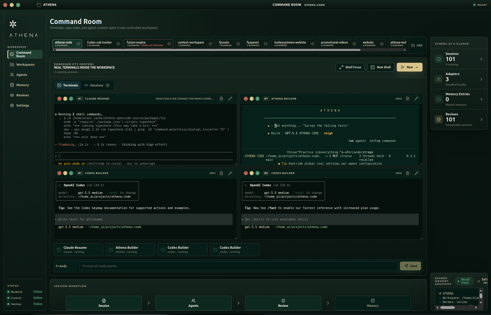 Athena Desktop