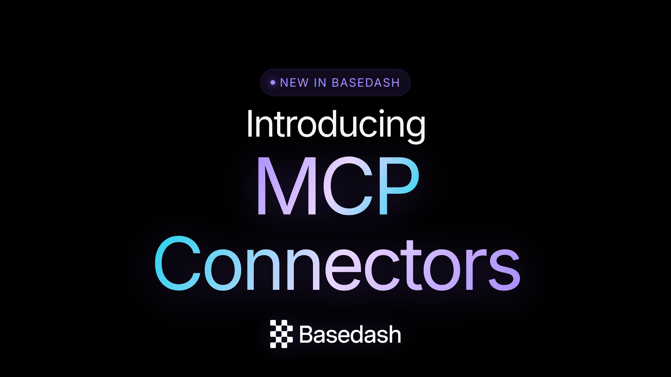 Basedash MCP Connectors