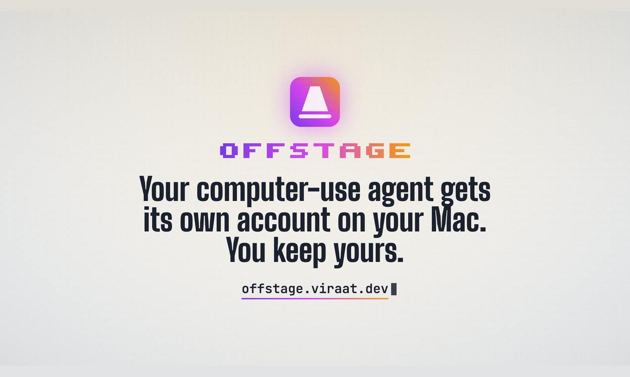 offstage