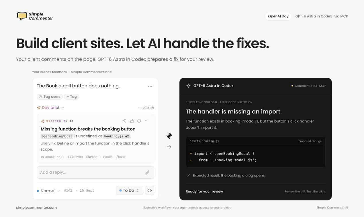 Simple Commenter AI