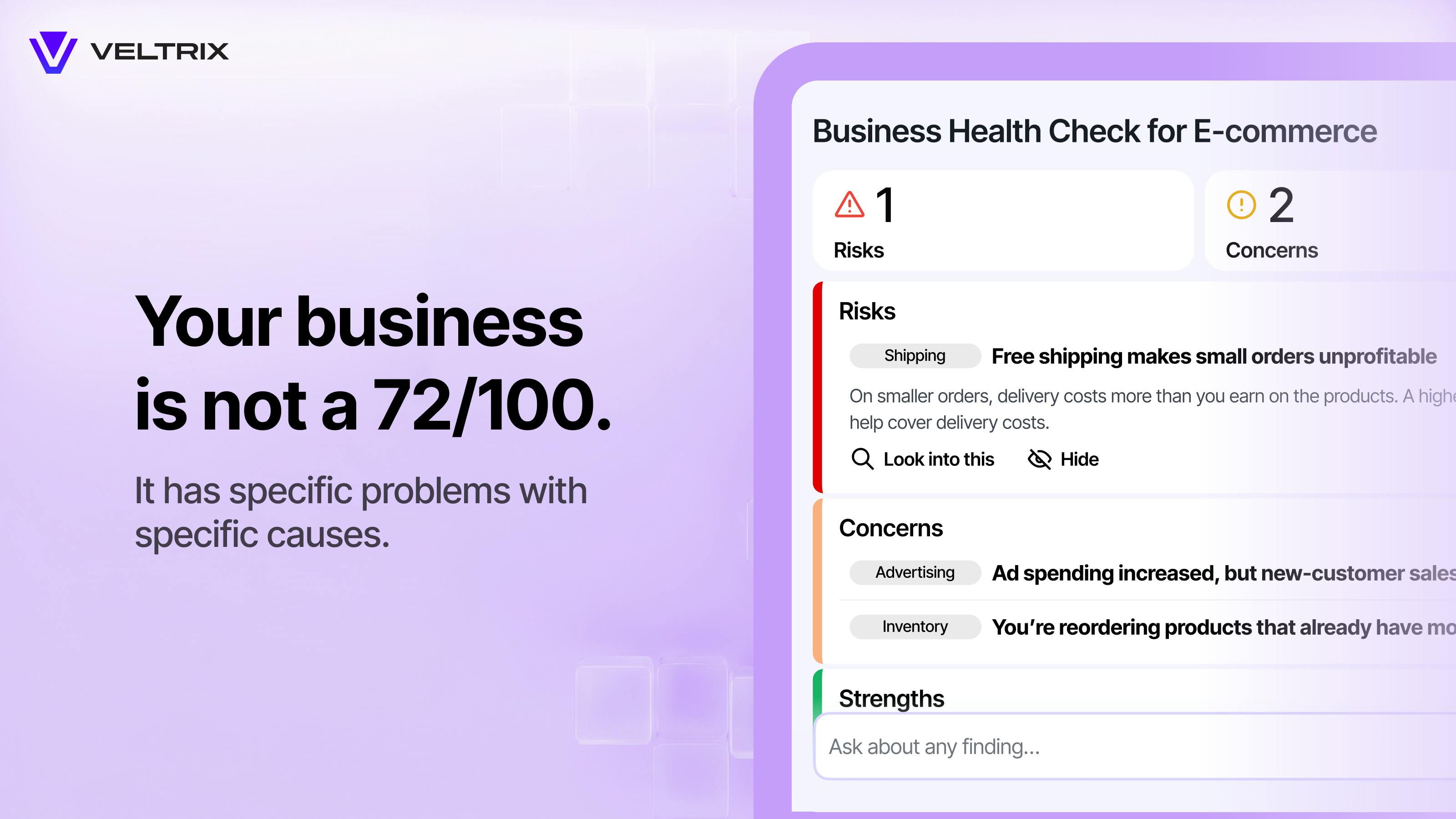Veltrix AI for E-commerce