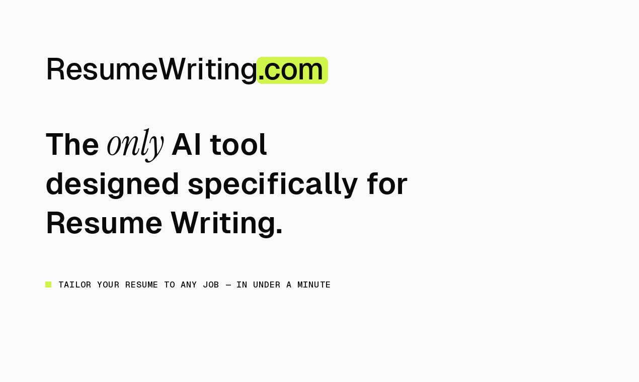 ResumeWriting.com