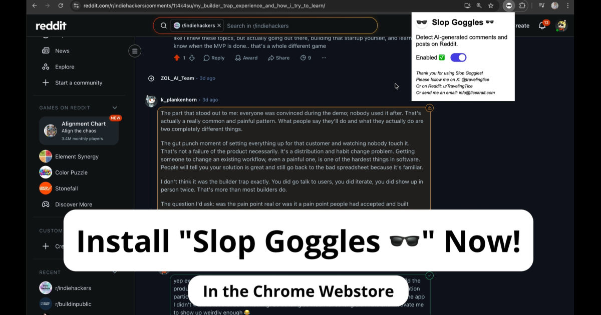Slop Goggles