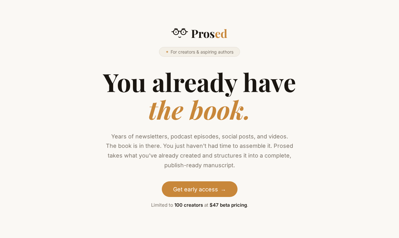 Prosed