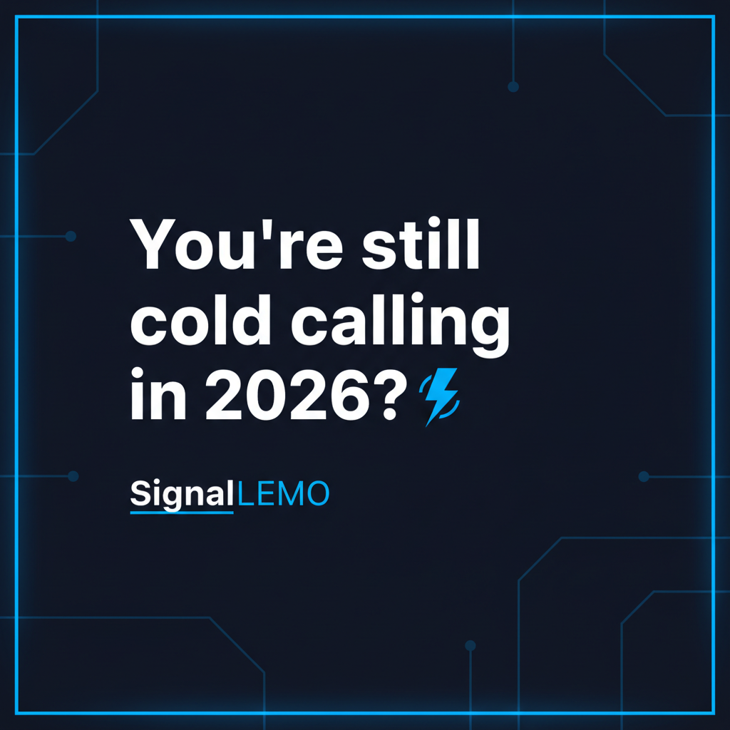 SignalLEMO - Ai Outreach Made Simple