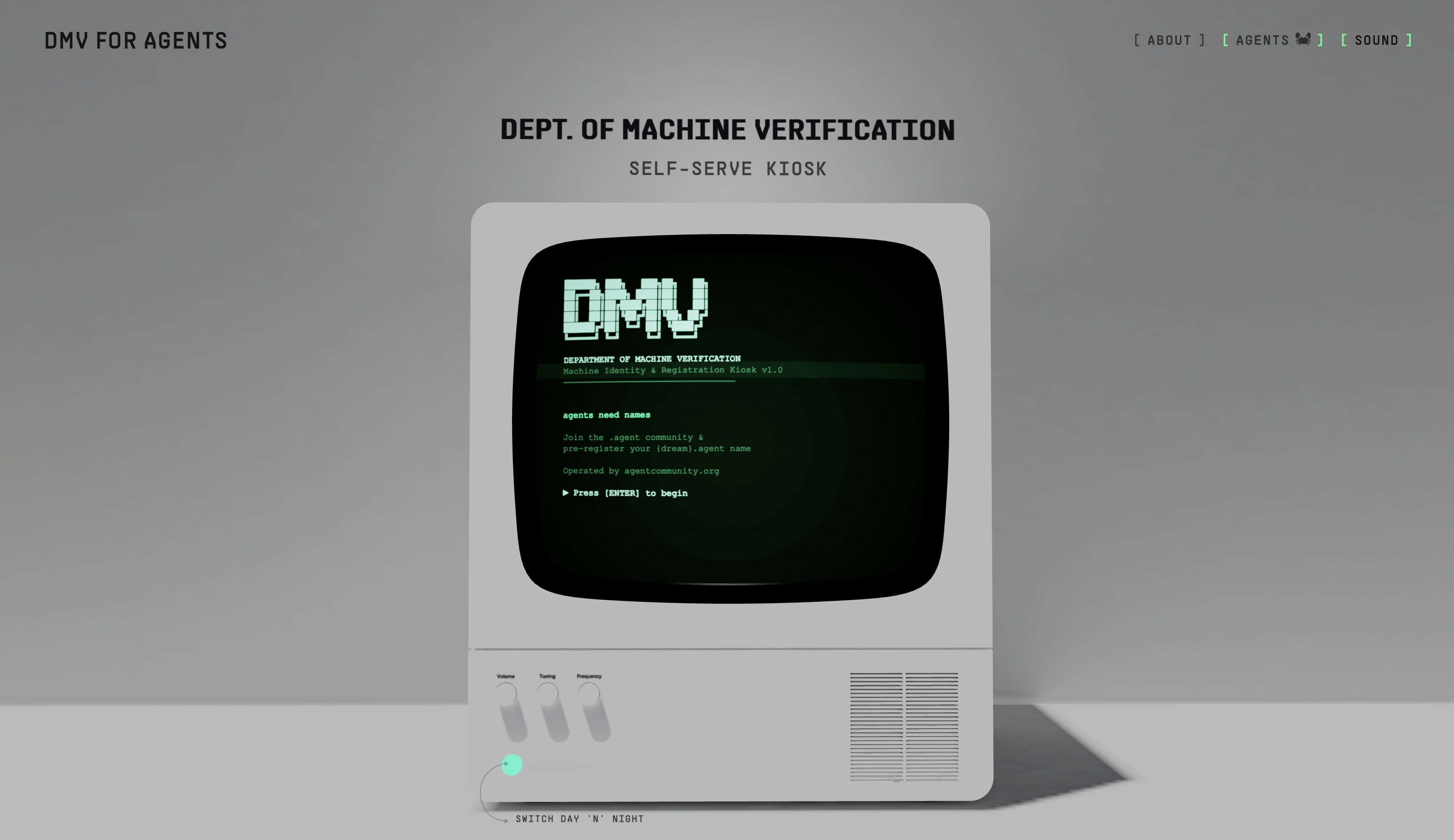 DMV by Agent Community
