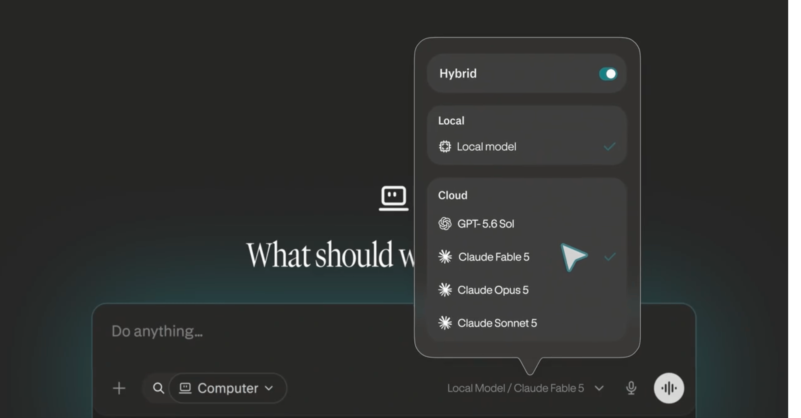 Perplexity Hybrid Compute