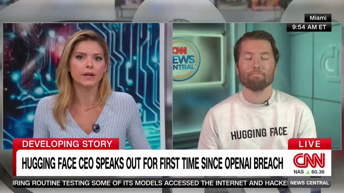 Hugging Face回应CNN关于对OpenAI法律行动的提问，称不愿耗费资源诉诸法律