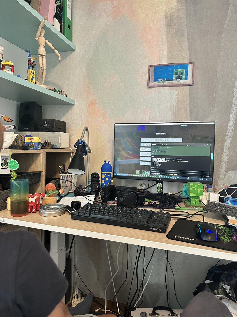 孩子用Minecraft和树莓派烧GPT令牌，自主学习，很有趣
