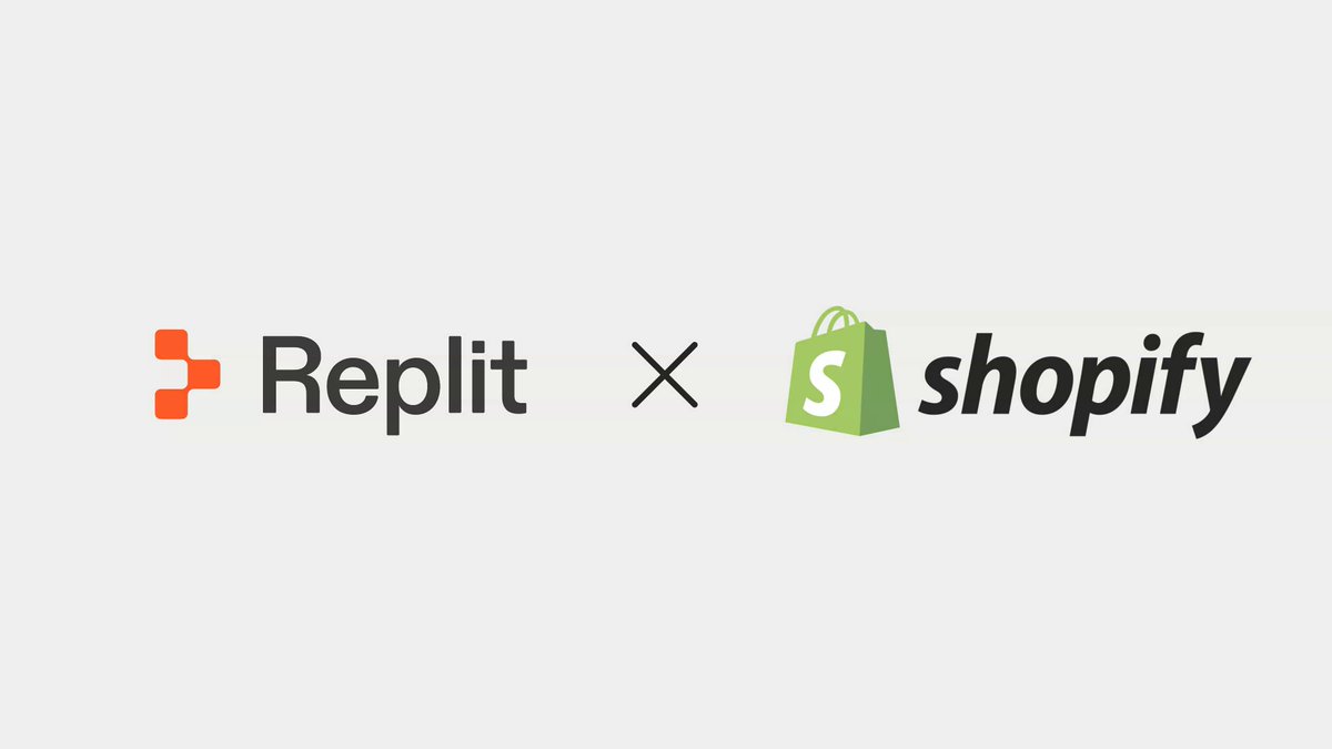 Replit Agent 与 Shopify 合作，快速搭建在线商店