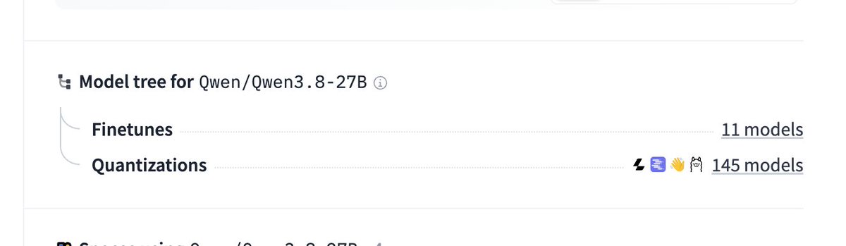 Qwen 3.8-27b 发布，含微调与量化版本