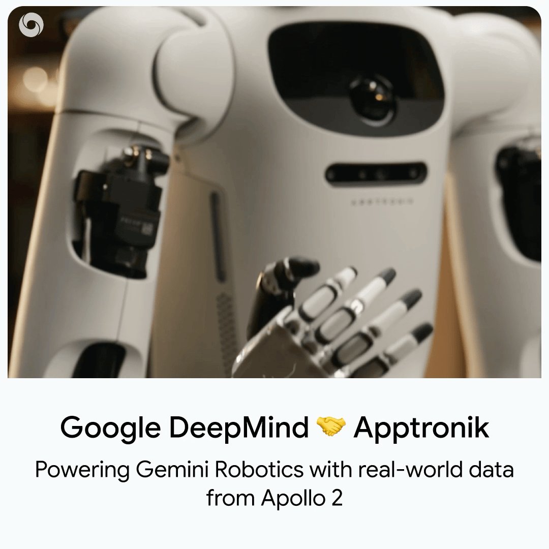 DeepMind与Apptronik合作推进机器人AI