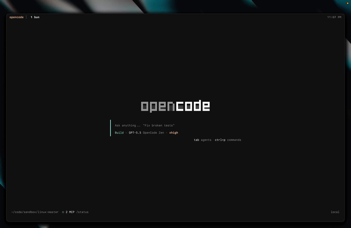 @opencode下版本文件搜索由fff驱动，速度快