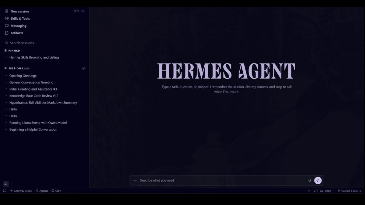 Hermes Agent桌面应用远程网关设置