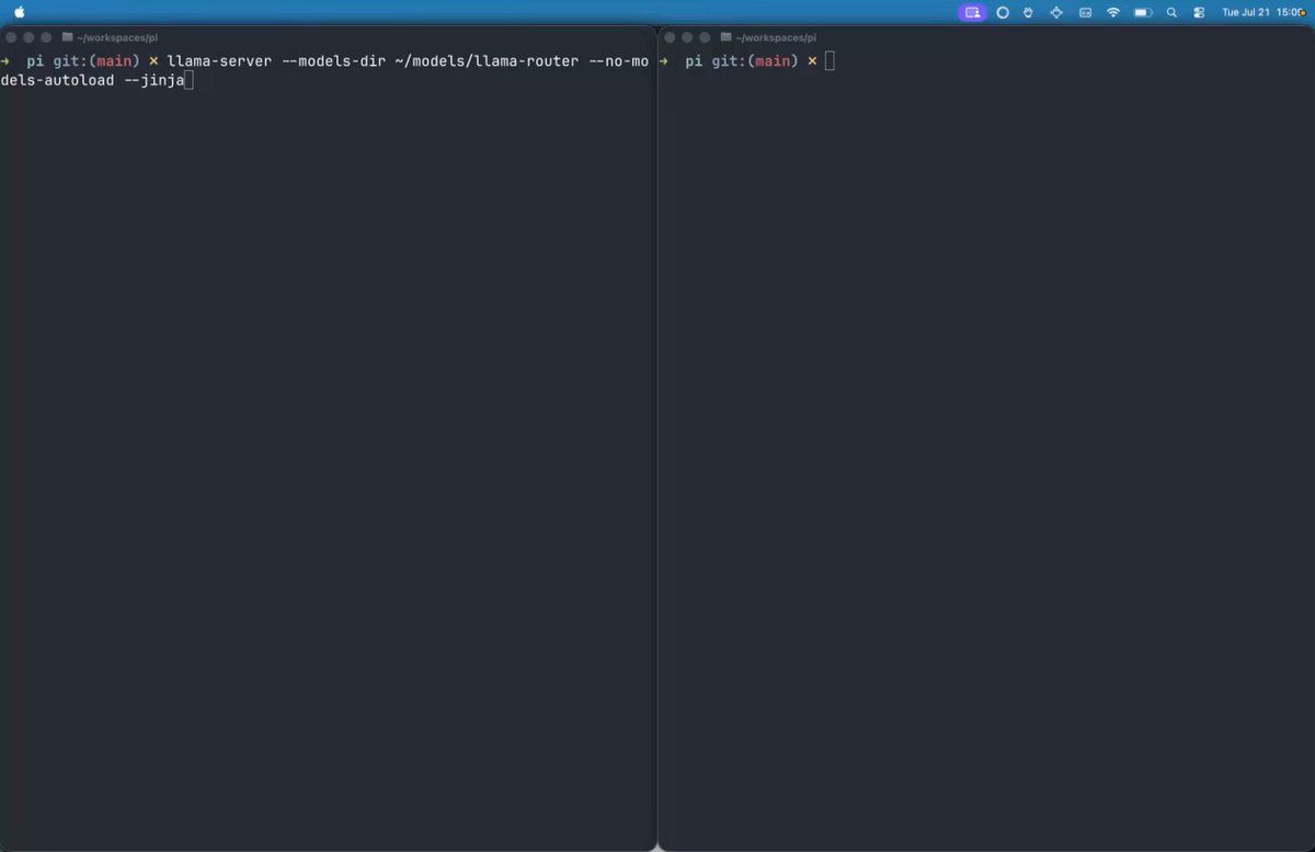 pi 0.81.0发布，集成llama.cpp服务器