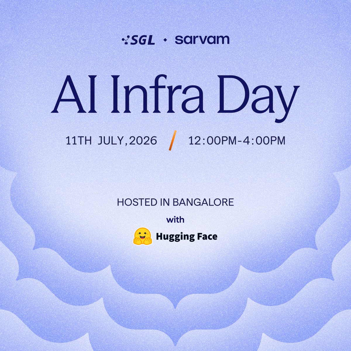 Bangalore AI活动月，HF主办三场活动，包括AI Infra、ML Club等