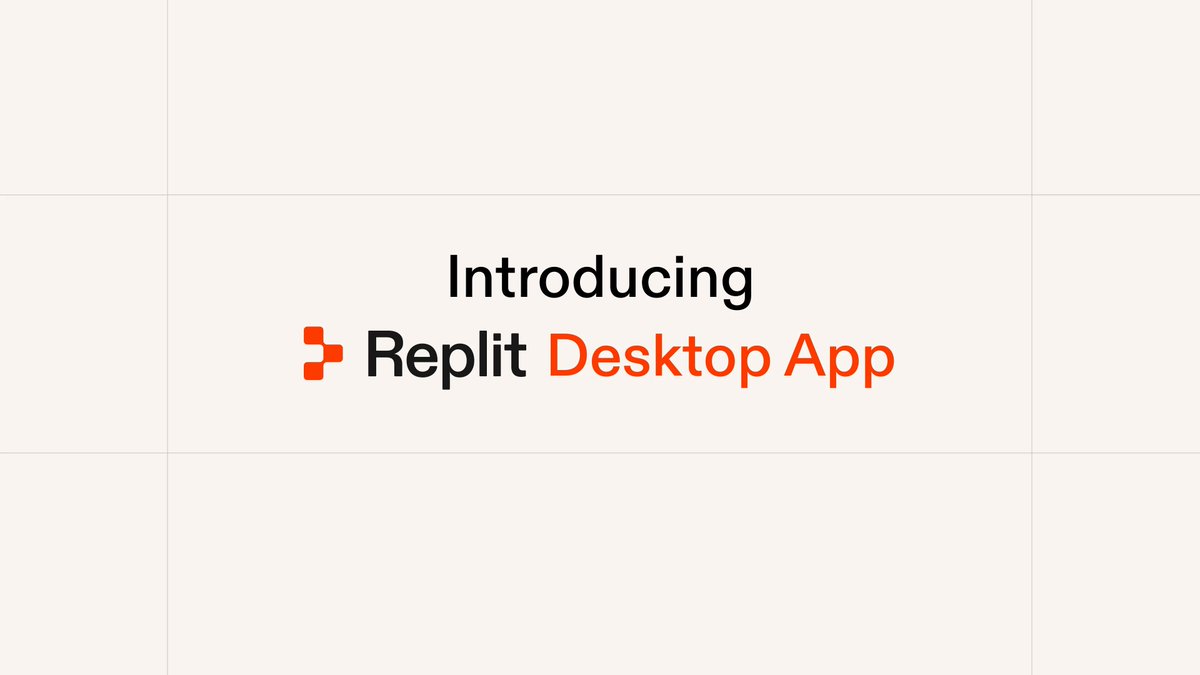 Replit 推出桌面版，支持 Windows 和 Mac