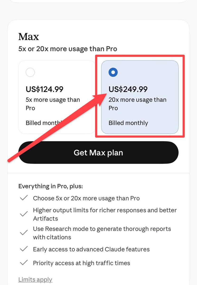 提醒:App Store 订阅 Claude Max 更贵,但封号后或可走苹果渠道退款